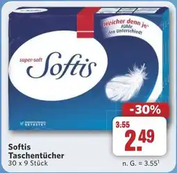 Combi Softis Taschentücher aanbieding