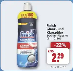 Combi Finish Glanz- und Klarspüler aanbieding