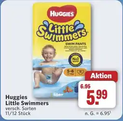 Combi Huggies Little Swimmers aanbieding