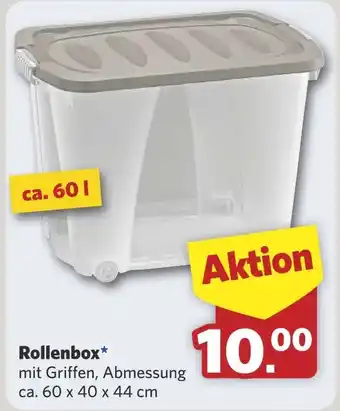 Combi Rollenbox aanbieding