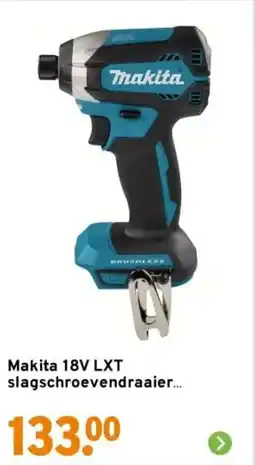 GAMMA Makita 18V LXT slagschroevendraaier aanbieding