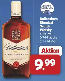 Combi Ballantines Blended Scotch Whisky aanbieding