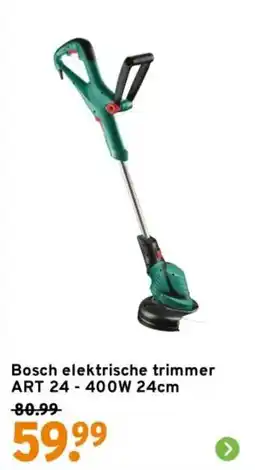 GAMMA Bosch elektrische trimmer ART 24 aanbieding