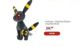 Bruna Umbreon - Pokémon Pluche / Knuffel 20CM aanbieding