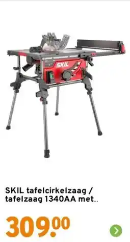 GAMMA SKIL tafelcirkelzaag aanbieding