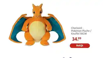 Bruna Charizard - Pokémon Pluche/ Knuffel 30CM aanbieding