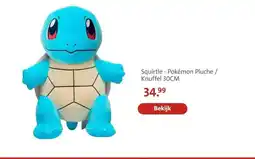 Bruna Squirtle Pokémon Pluche / Knuffel 30CM aanbieding