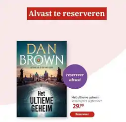 Bruna Het ultieme geheim Verschijnt 9 september aanbieding