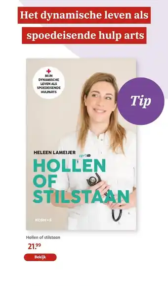 Bruna Hollen of stilstaan aanbieding