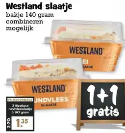Boon`s Markt Westland slaatje aanbieding