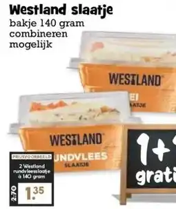 Boon`s Markt Westland slaatje aanbieding