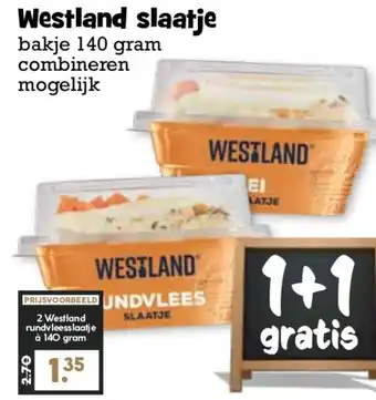Boon`s Markt Westland slaatje aanbieding