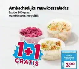 Boon`s Markt Ambachtelijke rauwkostsalades aanbieding