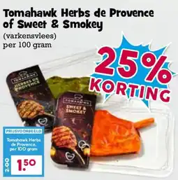 Boon`s Markt Tomahawk Herbs de Provence of Sweet & Smokey aanbieding