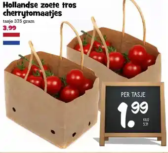 Boon`s Markt Hollandse zoete tros cherrytomaatjes aanbieding