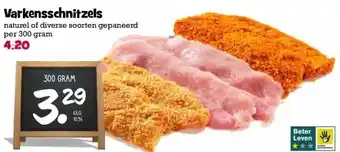 Boon`s Markt Varkensschnitzels aanbieding