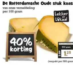 Boon`s Markt De Rotterdamsche Oude stuk kaas aanbieding