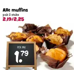 Boon`s Markt Alle muffins aanbieding