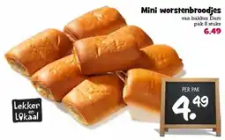 Boon`s Markt Mini worstenbroodjes aanbieding