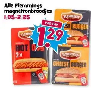 Boon`s Markt Alle Flemmings magnetronbroodjes aanbieding