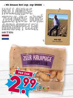 Boon`s Markt Hollandse zeeuwse doré aardappelen aanbieding