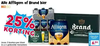 Boon`s Markt Alle Affligem of Brand bier aanbieding