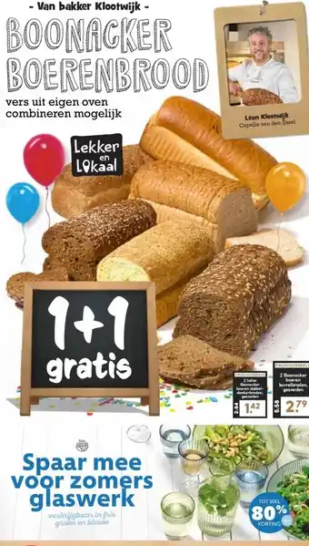 Boon`s Markt Boonacker boerenbrood aanbieding