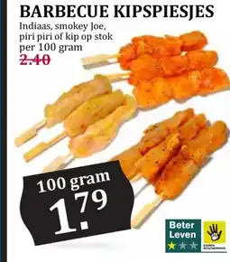 Boon`s Markt Barbecue kipspiesjes aanbieding