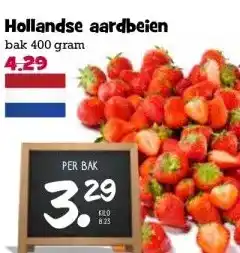 Boon`s Markt Hollandse aardbeien aanbieding