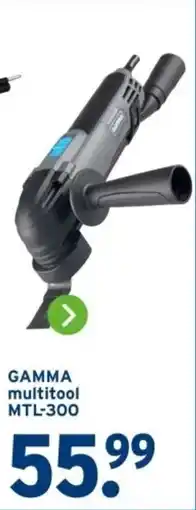 GAMMA GAMMA multitool MTL 300 aanbieding