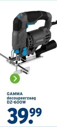 GAMMA GAMMA decoupeerzaag DZ-600W aanbieding
