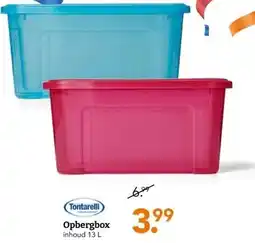 Blokker Opbergbox aanbieding