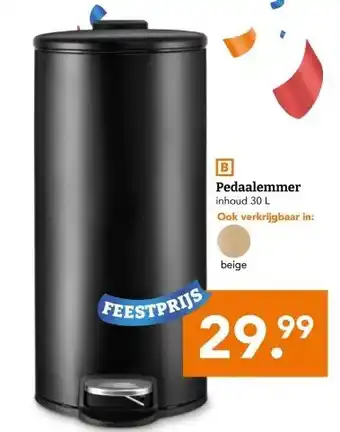 Blokker Pedaalemmer aanbieding