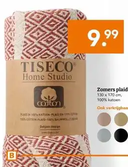 Blokker Zomers plaid aanbieding