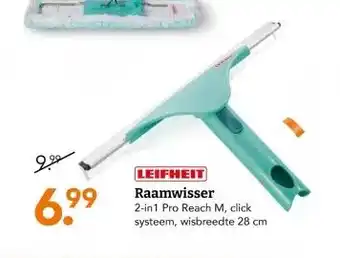 Blokker LEIFHEIT Raamwisser aanbieding