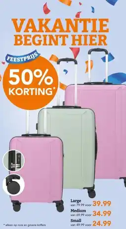 Blokker Koffer aanbieding