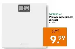 Blokker Personenweegschaal digitaal aanbieding