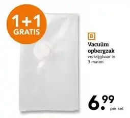 Blokker Vacuüm opbergzak verkrijgbaar in aanbieding