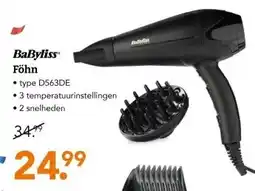 Blokker BaByliss Föhn aanbieding