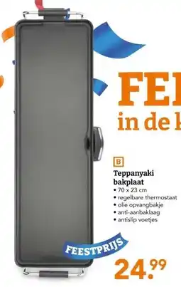 Blokker Teppanyaki bakplaat aanbieding