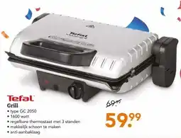 Blokker Tefal Grill aanbieding