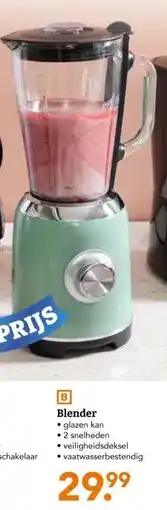 Blokker Blender • glazen kan aanbieding