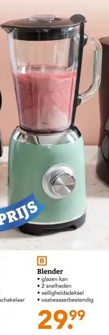 Blokker Blender • glazen kan aanbieding