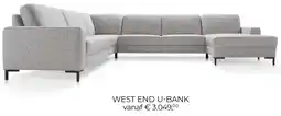 Baenks WEST END U-BANK aanbieding