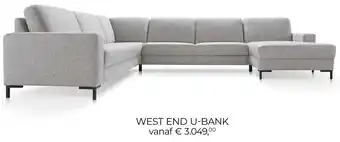 Baenks WEST END U-BANK aanbieding