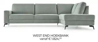 Baenks WEST END HOEKBANK aanbieding