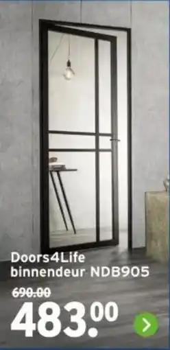 GAMMA Doors4Life binnendeur NDB905 aanbieding