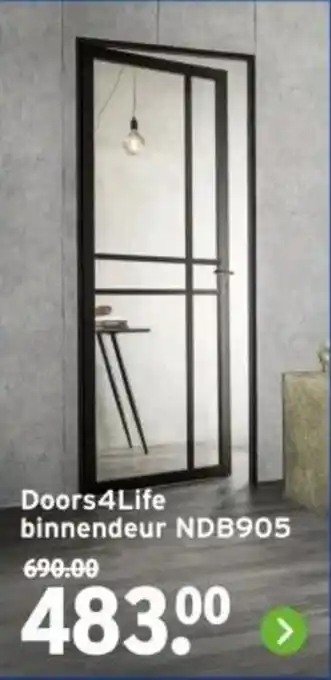 GAMMA Doors4Life binnendeur NDB905 aanbieding