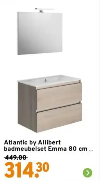 GAMMA Atlantic by Allibert badmeubelset Emma aanbieding