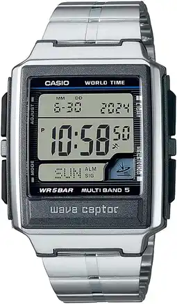 Amazon Casio Watch WV-59RD-1AEF, zilver, armband aanbieding